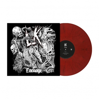 LIK Carnage LP RED BLACK MARBLED [VINYL 12"]
